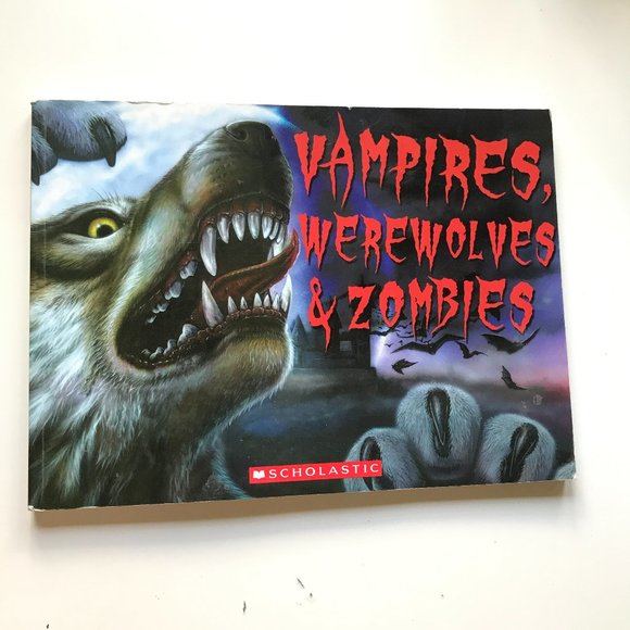 🛍️ 2 For $15 🛍️ Vampires, Werewolves and Zombies Book - Picture 2 of 11